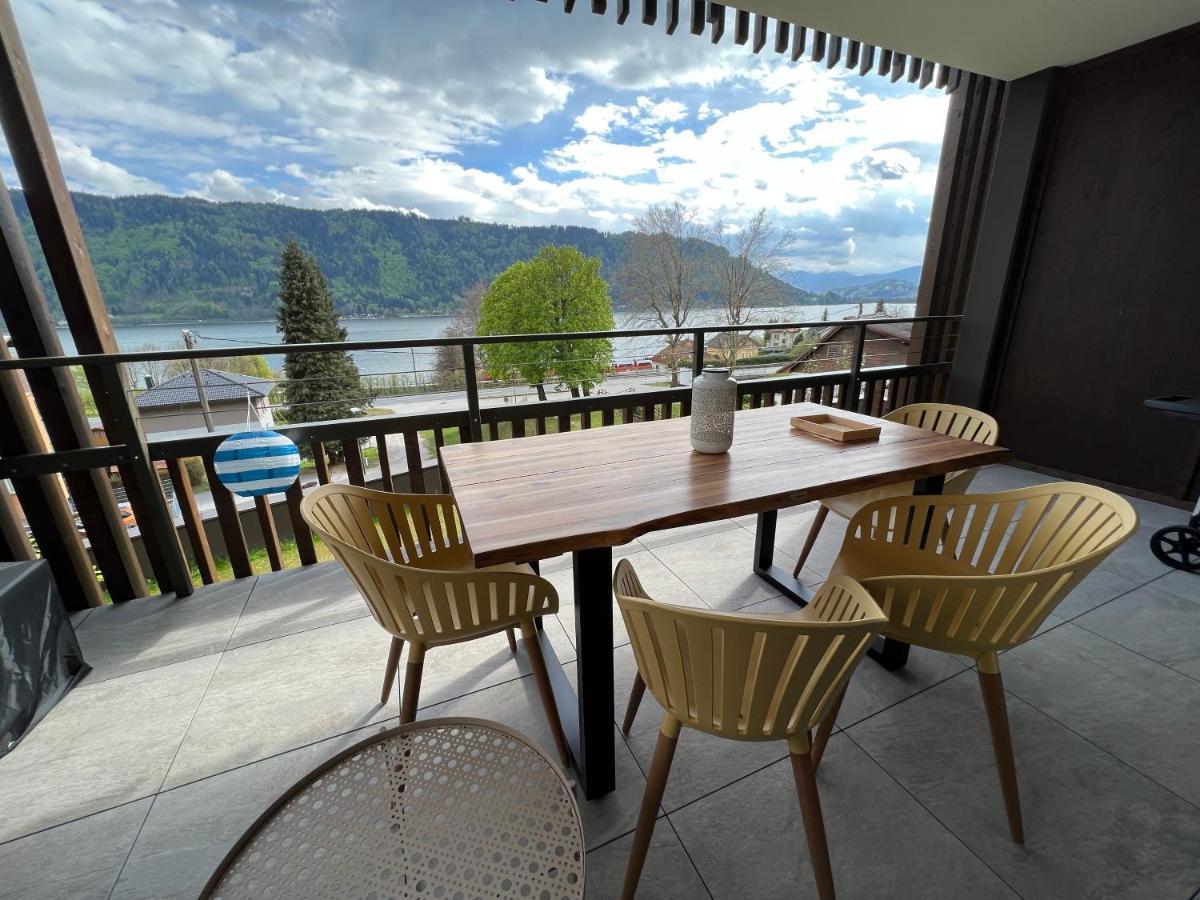 Ferienwohnung Mit Seeblick - Ossiacher See Gerlitzen Sattendorf エクステリア 写真
