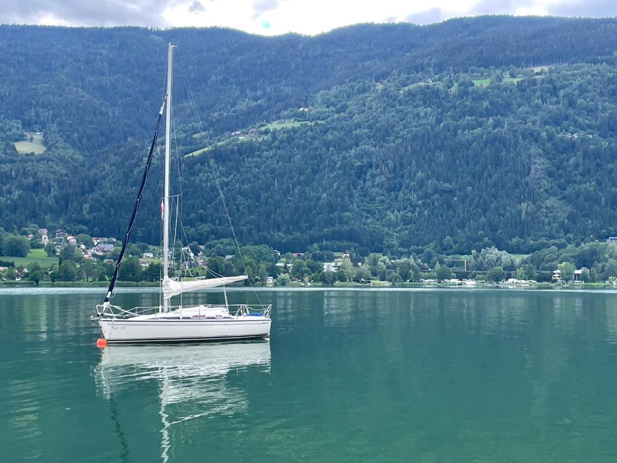 Ferienwohnung Mit Seeblick - Ossiacher See Gerlitzen Sattendorf エクステリア 写真